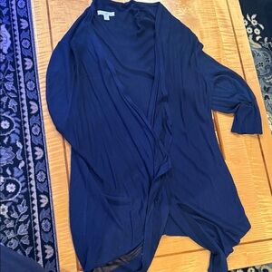 Roz & Ali Deep Blue Women's Cardigan